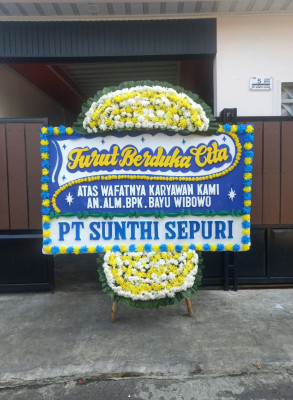 Papan Bunga Duka di Maidi